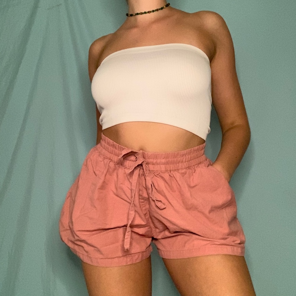 Cotton On Pink Paper bag Shorts